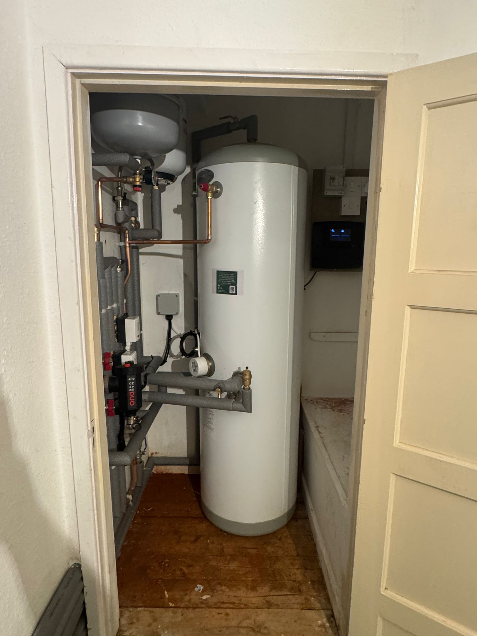 heat pump installation